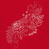 Blissful Rose Spray (Whitework)