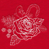 Blissful Rose Accessory (Whitework)