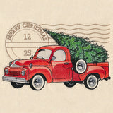 Retro Christmas Truck