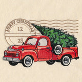 Retro Christmas Truck