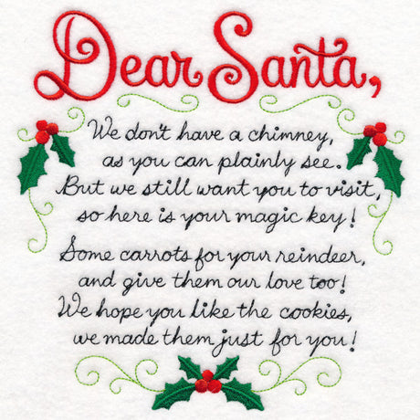 Santa's Magic Key Poem