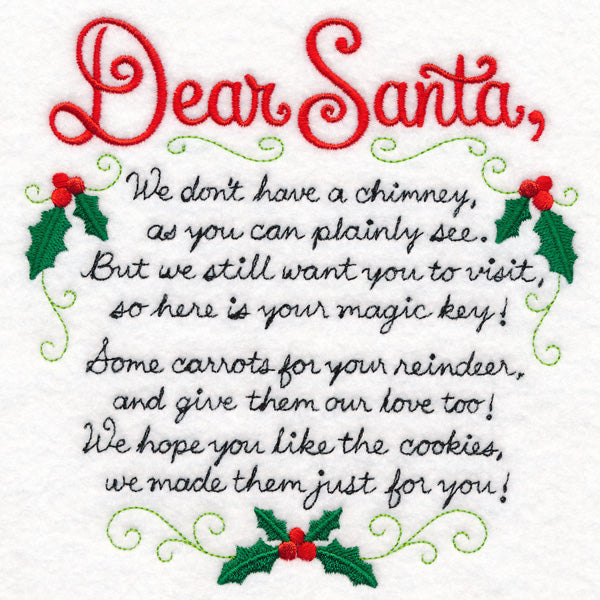 Santa's Magic Key Poem