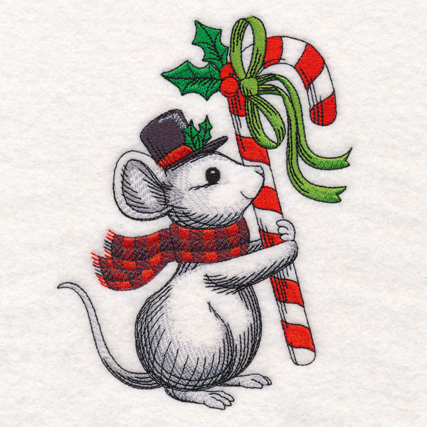 Cozy Christmas Mouse