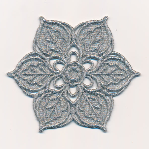 Floral Snowflake Gift Topper (Lace)