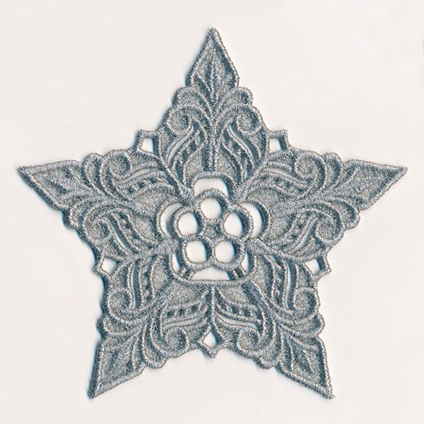 Star Gift Topper (Lace)