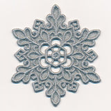 Crystal Snowflake Gift Topper (Lace)