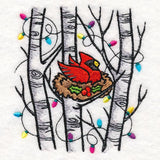 Festive Yuletide Cardinal