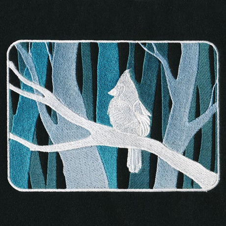 After Dark Silhouette - Cardinal