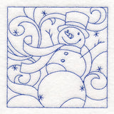 Winter Quilting - Snowman (Double Run)