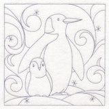 Winter Quilting - Penguin (Double Run)