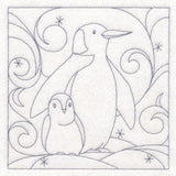 Winter Quilting - Penguin (Double Run)