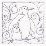Winter Quilting - Penguin (Double Run)