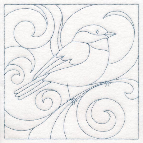 Winter Birds Quilting - Chickadee (Double Run)
