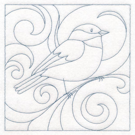 Winter Birds Quilting - Chickadee (Double Run)