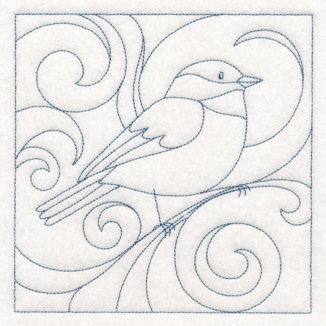 Winter Birds Quilting - Chickadee (Double Run)