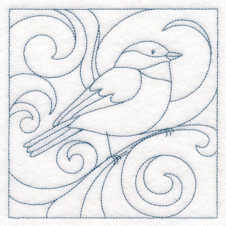 Winter Birds Quilting - Chickadee (Double Run)