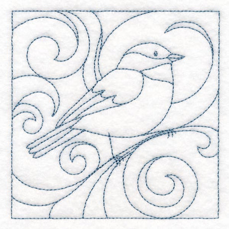 Winter Birds Quilting - Chickadee (Double Run)
