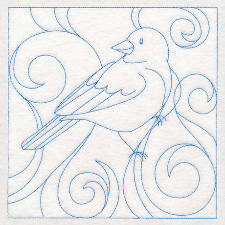 Winter Birds Quilting - Junco (Double Run)