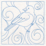 Winter Birds Quilting - Junco (Double Run)