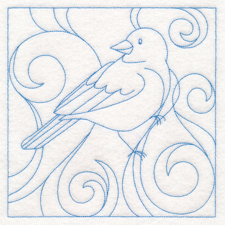 Winter Birds Quilting - Junco (Double Run)