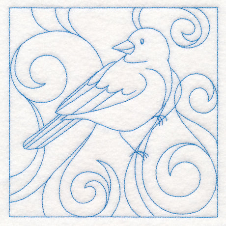 Winter Birds Quilting - Junco (Double Run)