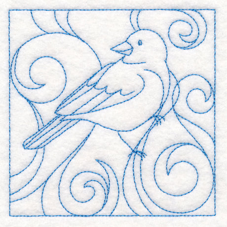 Winter Birds Quilting - Junco (Double Run)