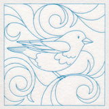 Winter Birds Quilting - Rosy Finch (Double Run)