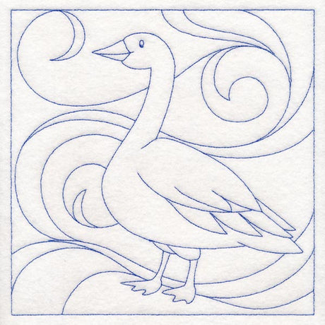 Winter Birds Quilting - Snow Goose (Double Run)