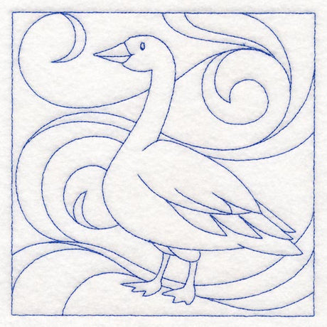 Winter Birds Quilting - Snow Goose (Double Run)