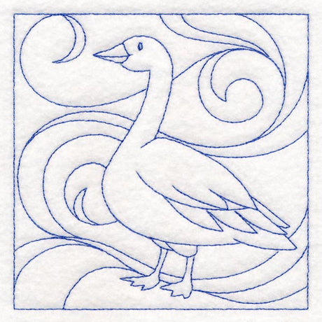 Winter Birds Quilting - Snow Goose (Double Run)