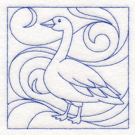 Winter Birds Quilting - Snow Goose (Double Run)