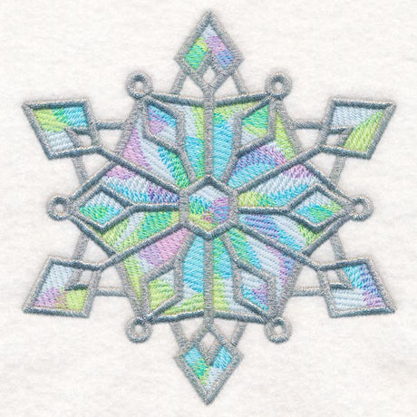 Iridescent Splendor Snowflake 1