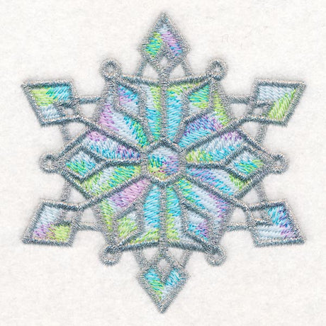 Iridescent Splendor Snowflake 1
