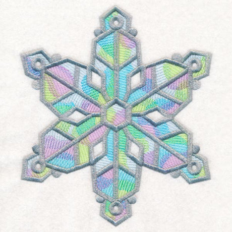 Iridescent Splendor Snowflake 2