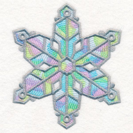 Iridescent Splendor Snowflake 2