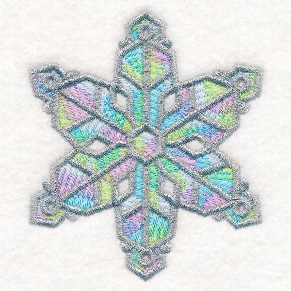 Iridescent Splendor Snowflake 2