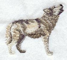 Howling Wolf - full body