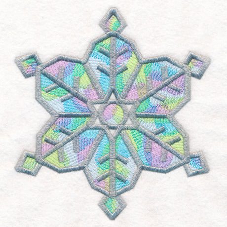 Iridescent Splendor Snowflake 3