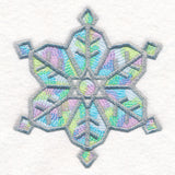 Iridescent Splendor Snowflake 3