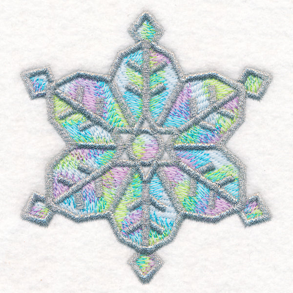 Iridescent Splendor Snowflake 3