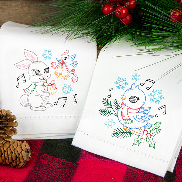 Playful Christmas Bird (Vintage)