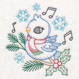 Playful Christmas Bird (Vintage)