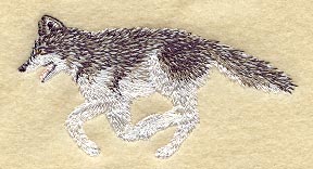 Running Wolf