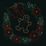 Dainty Gingerbread Wreath (Vintage)