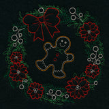 Dainty Gingerbread Wreath (Vintage)