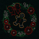 Dainty Gingerbread Wreath (Vintage)