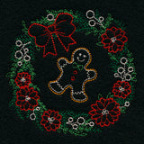 Dainty Gingerbread Wreath (Vintage)