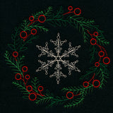 Dainty Snowflake Wreath (Vintage)