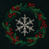 Dainty Snowflake Wreath (Vintage)