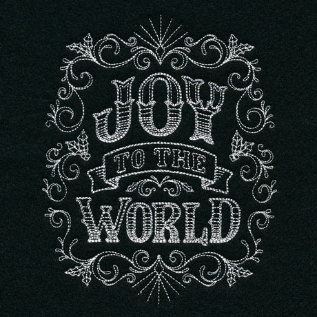 Victorian Chalkboard Joy to the World